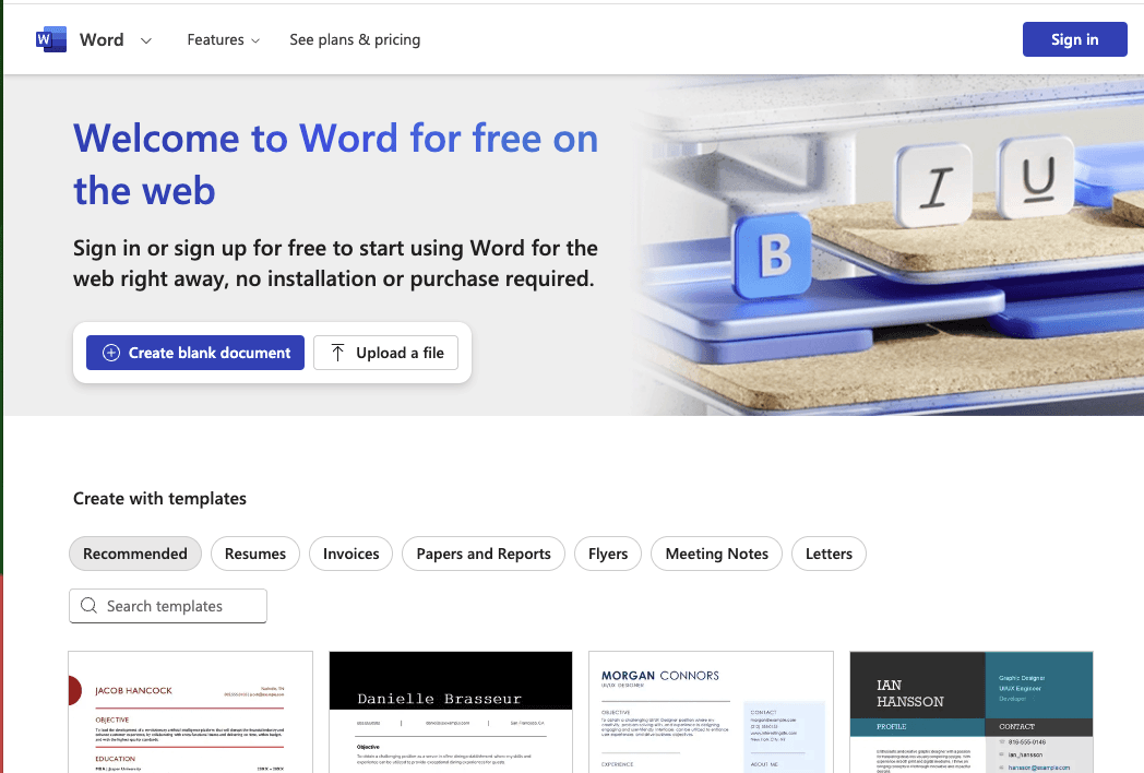 Image illustrant la section sur 2. Microsoft Word - Simple, classique et puissant