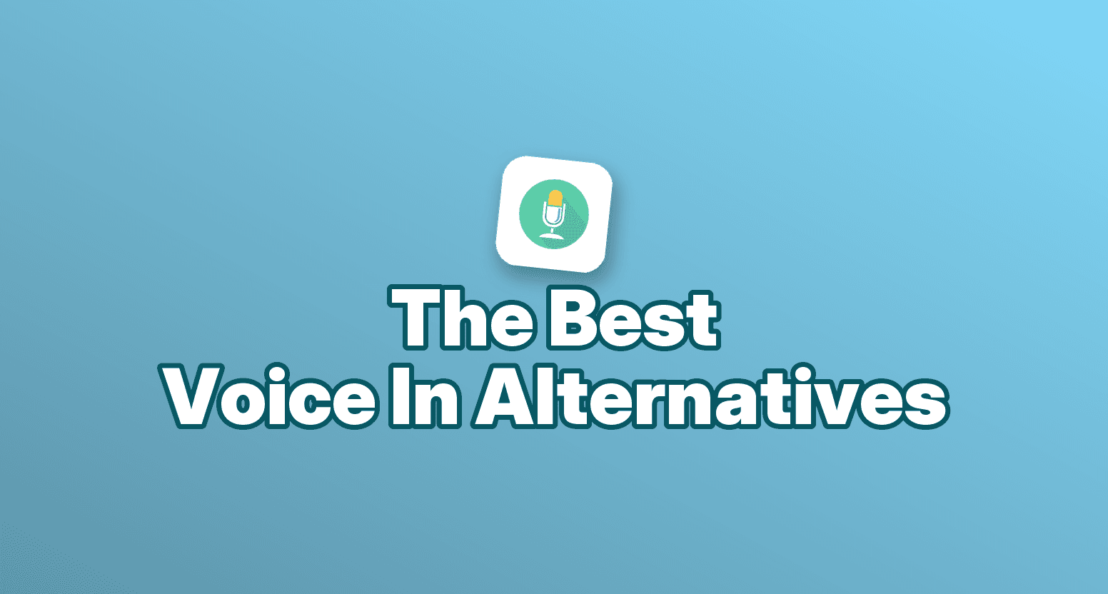Cover image for Voice In Alternatives: 7 Tools Compared in 2026