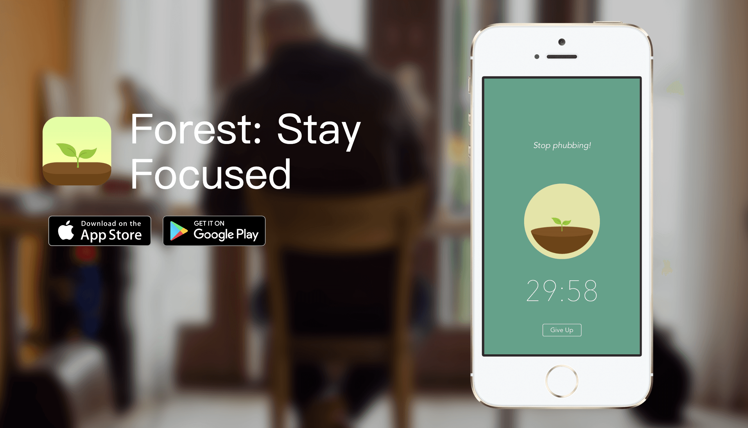 Forest focus app screenshot