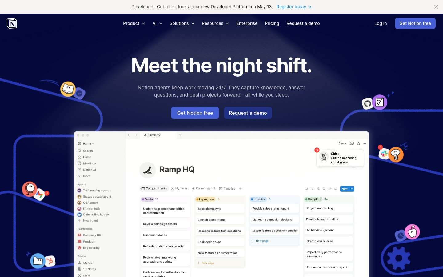 Notion workspace screenshot