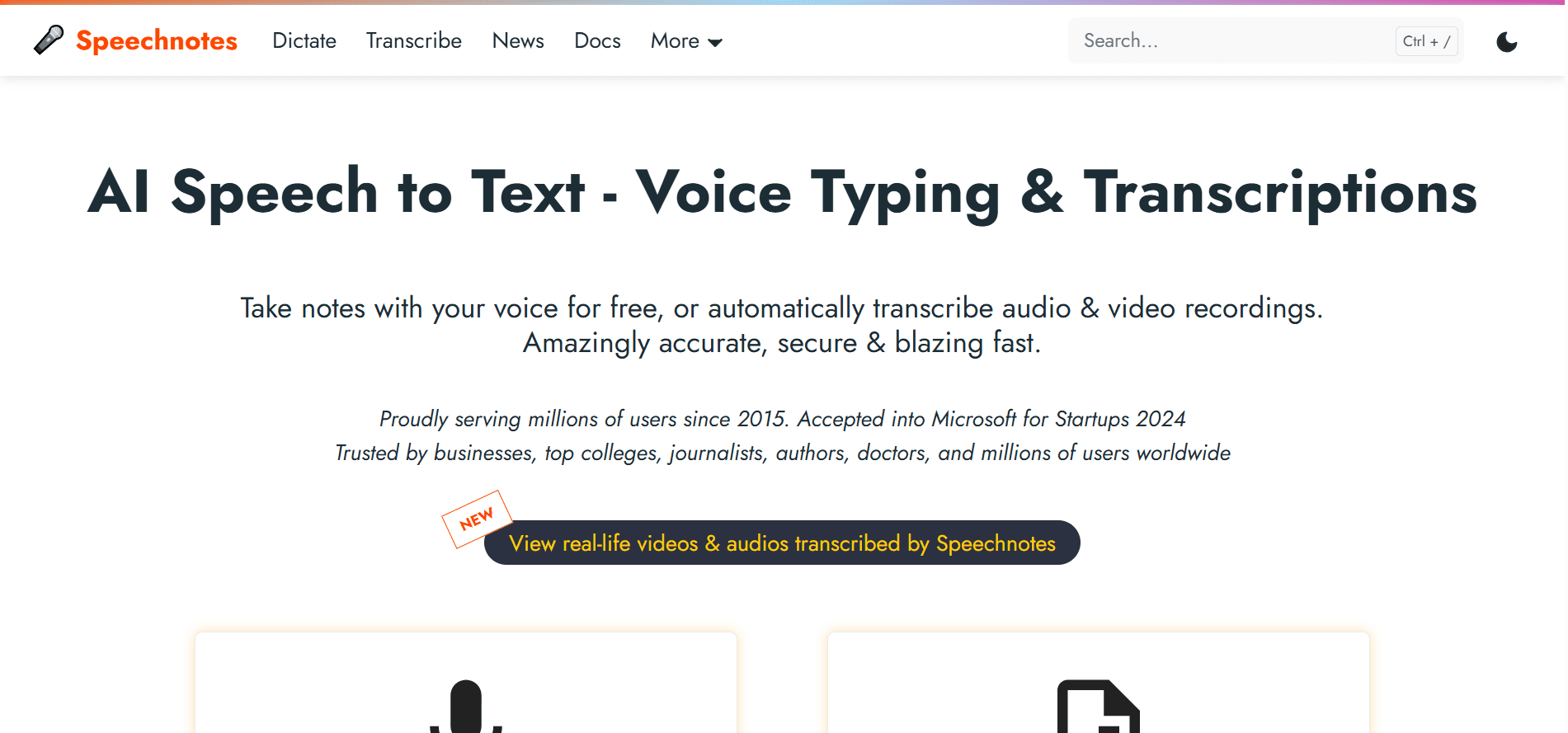 Speechnotes
