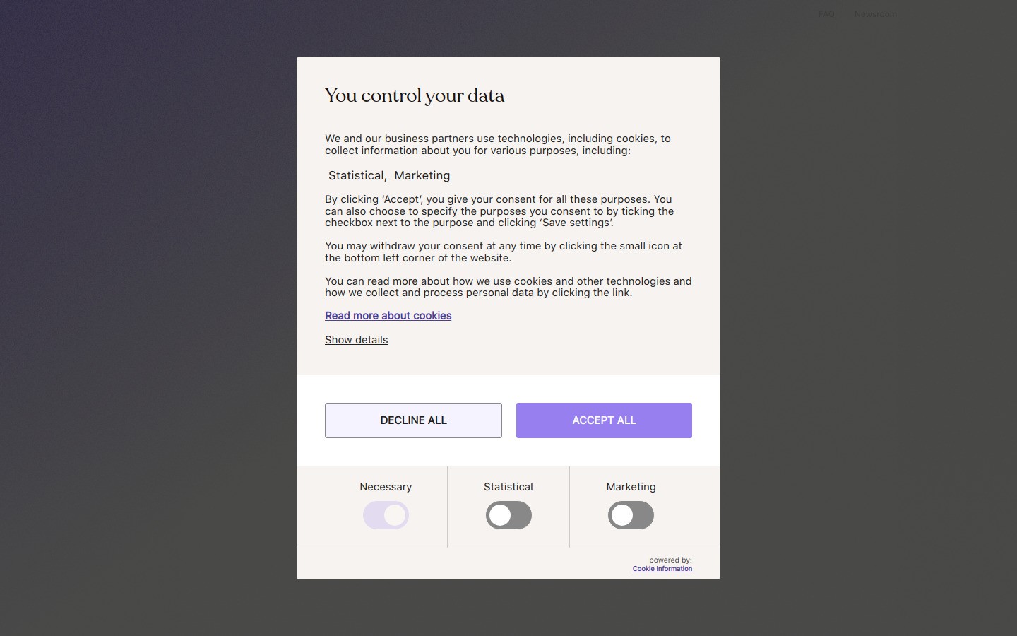 Tiimo homepage screenshot