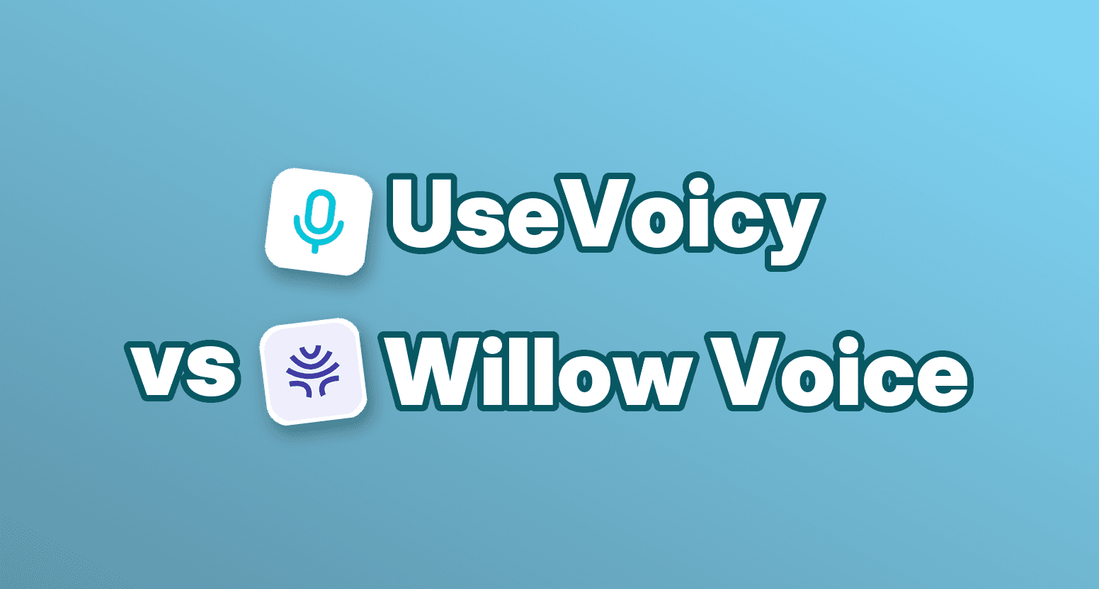 UseVoicy vs. Willow Voice – Spracherkennung im Vergleich