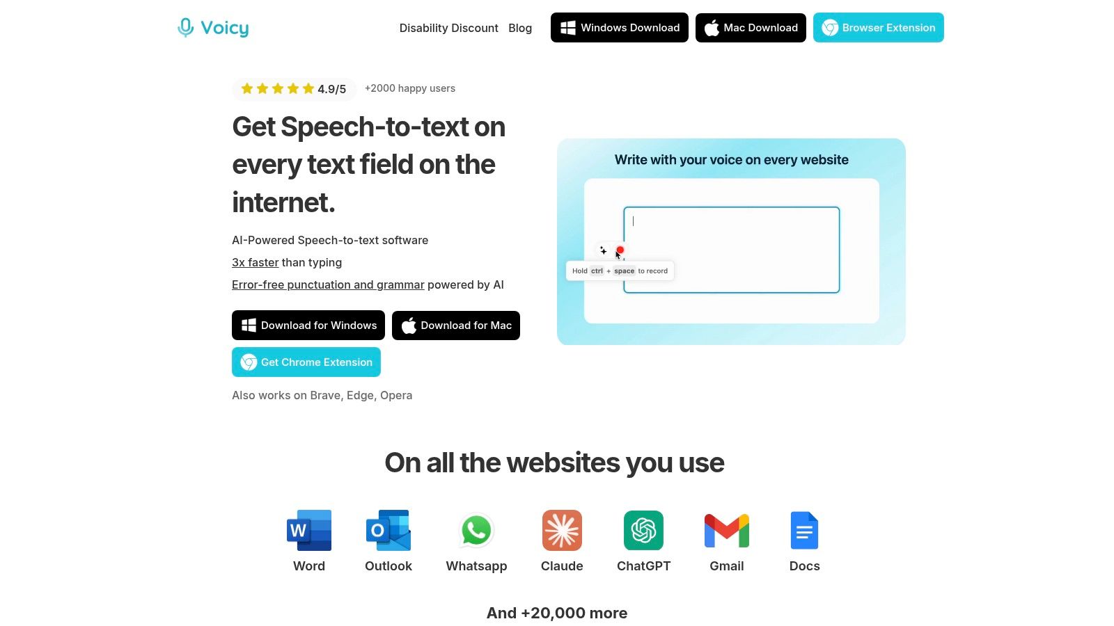 Voicy App Interface
