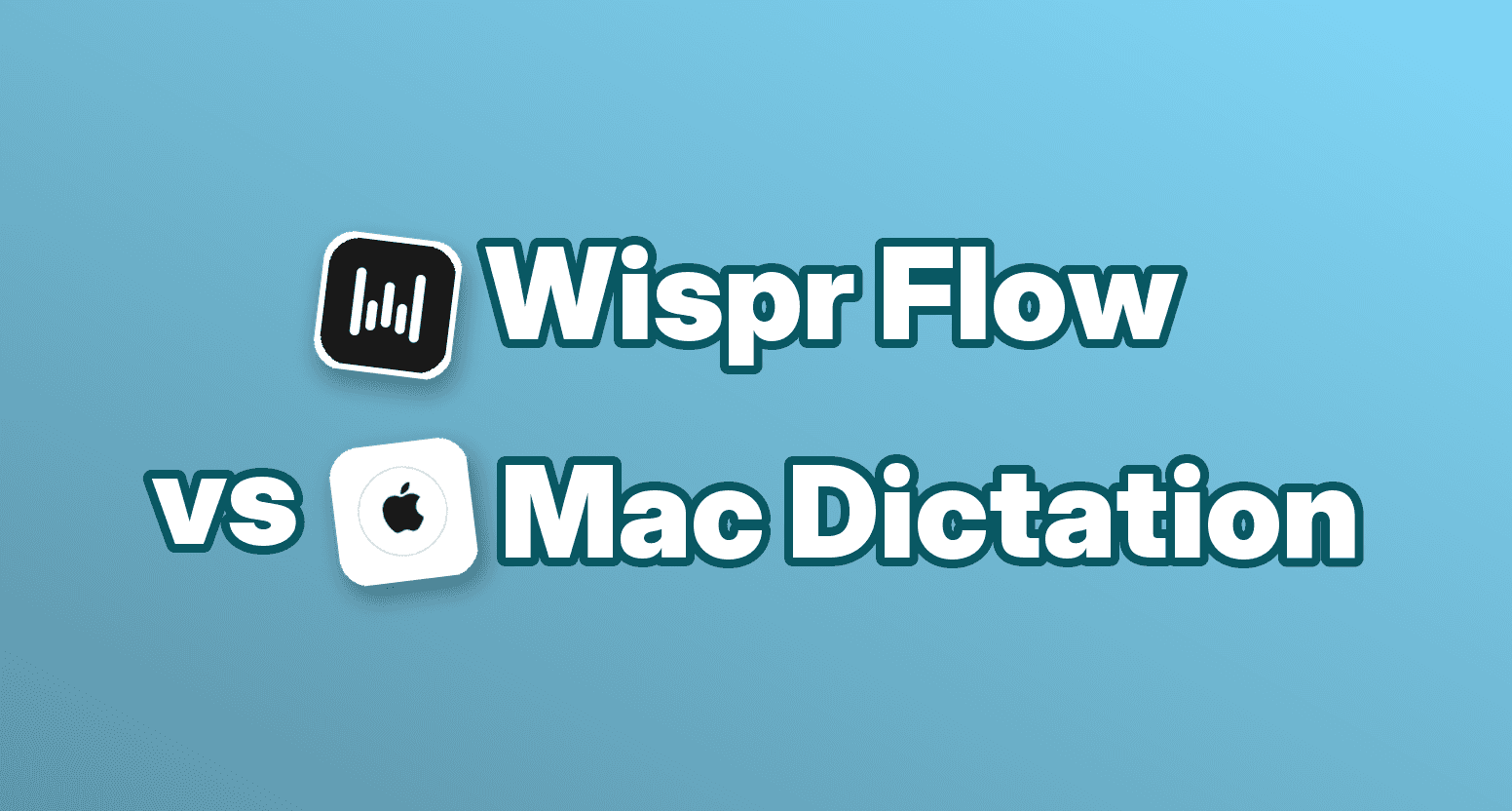 Wispr Flow vs. Mac Spracherkennung